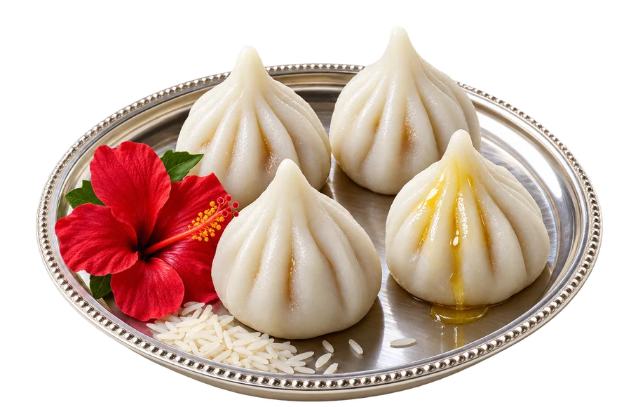 Plate of modak