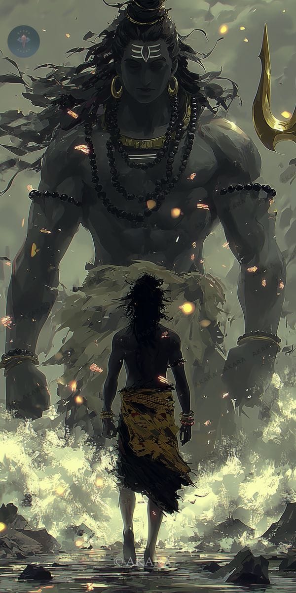 Shiva with Devotee