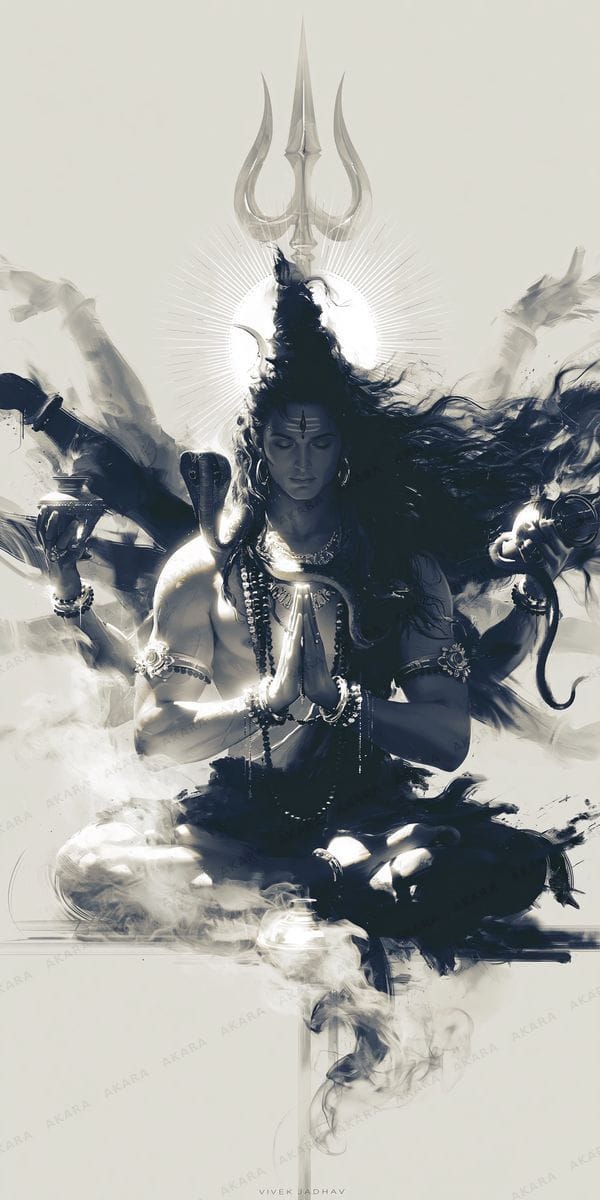 Mahadev in Dhyana