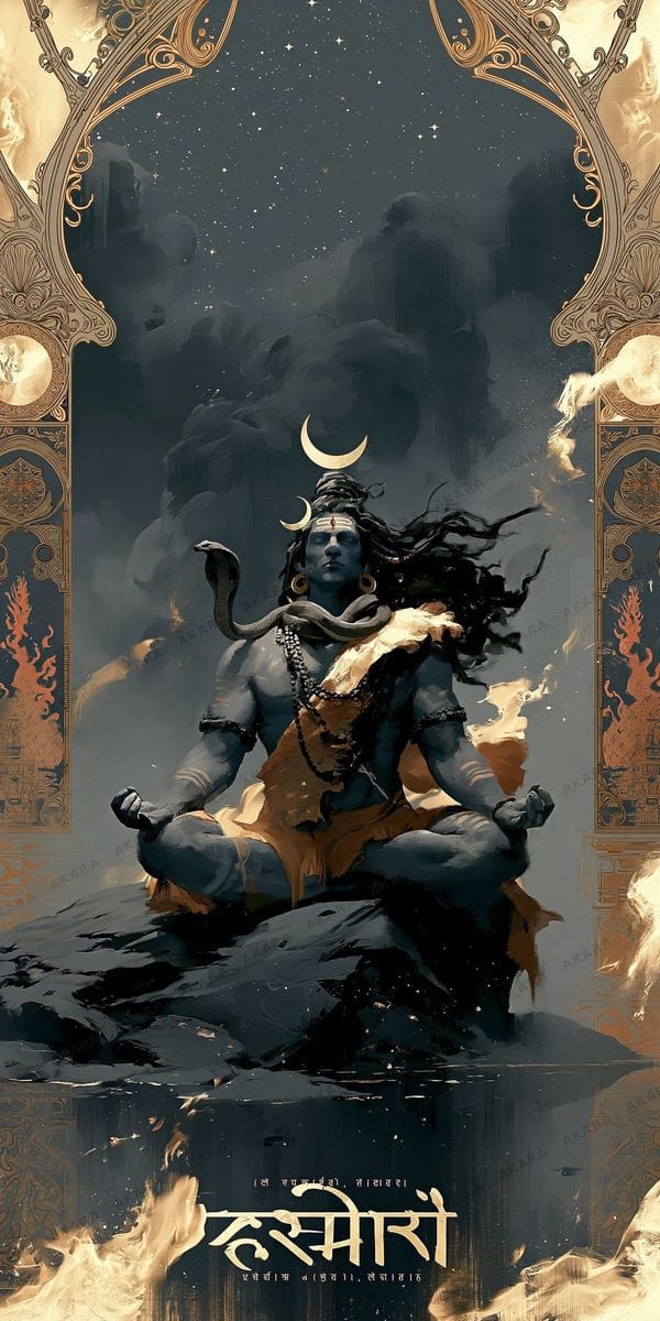 Shiva in Dhyana