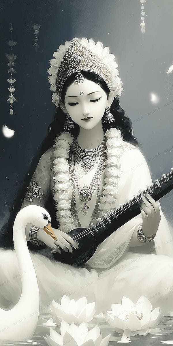 Saraswati with Veena