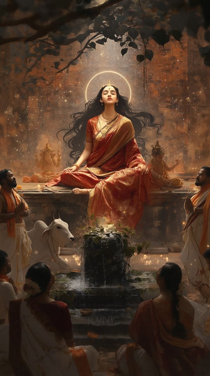 Parvati's Shiva Puja