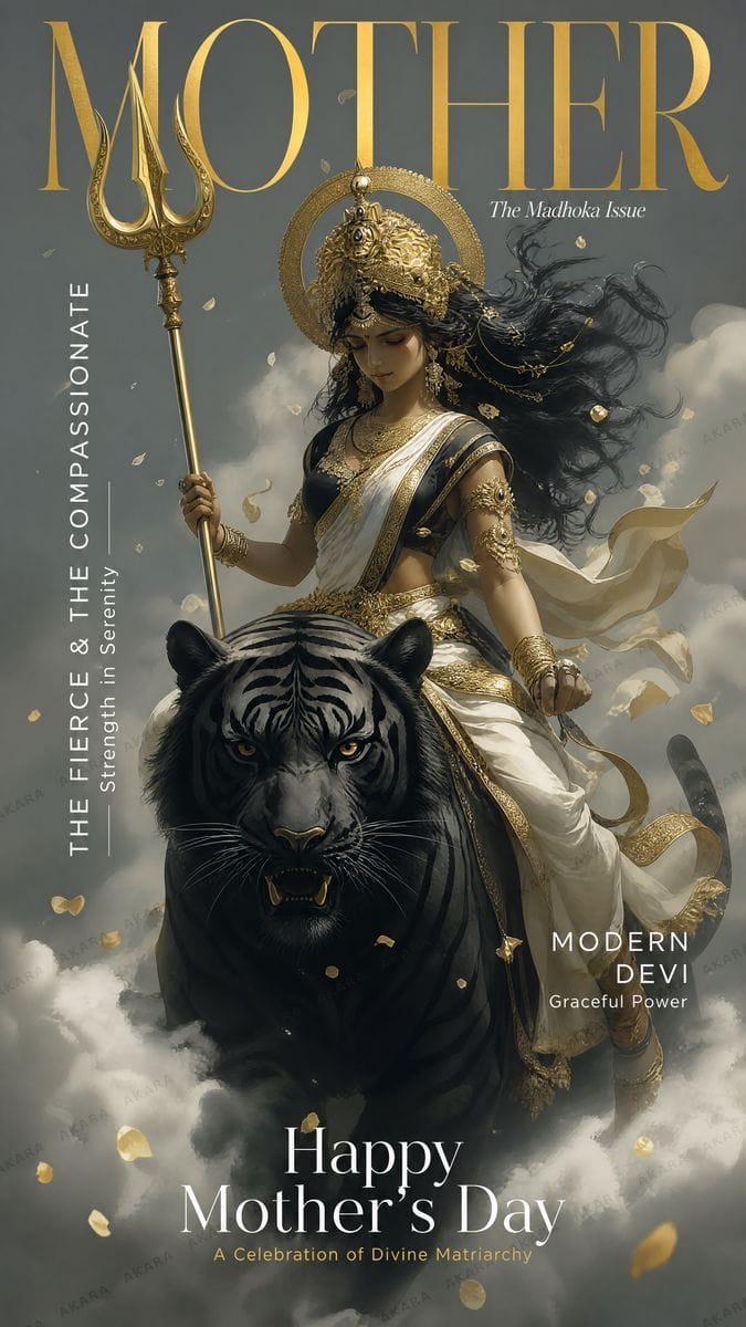Durga on Tiger