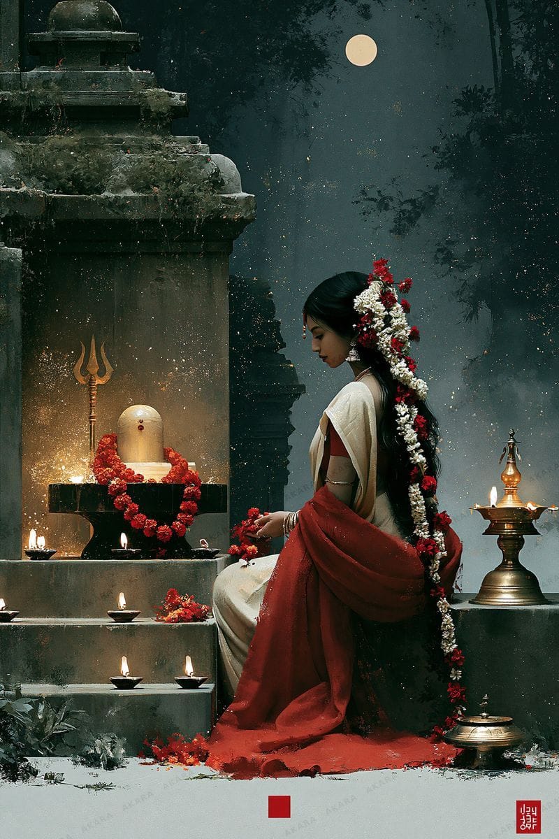 Shiva Linga Puja