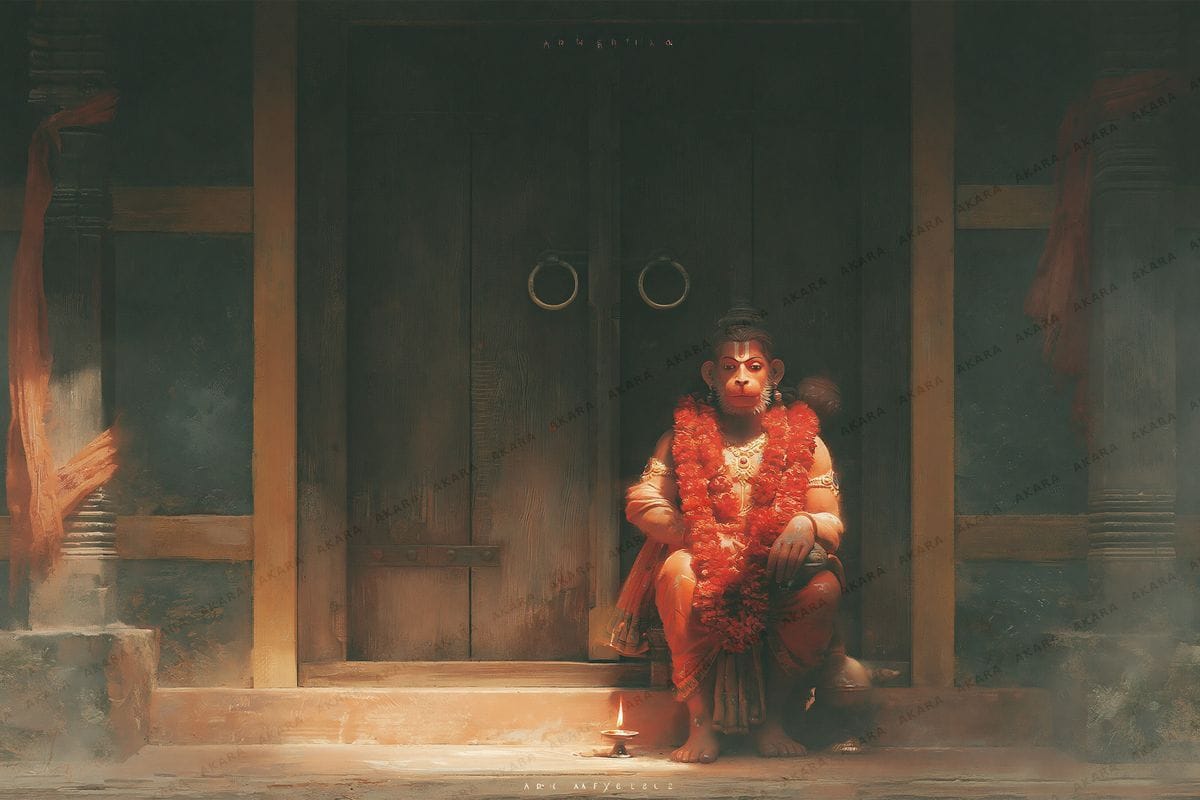 Hanuman, Rama's Doorkeeper
