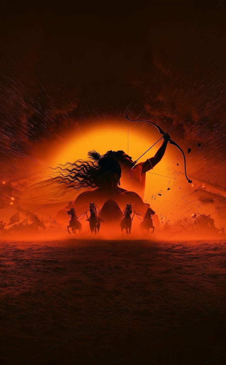 Arjuna at Kurukshetra