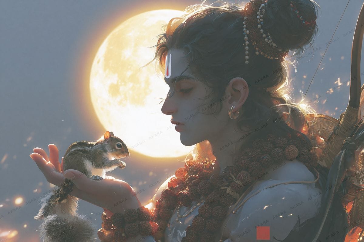 Rama and the Squirrel
