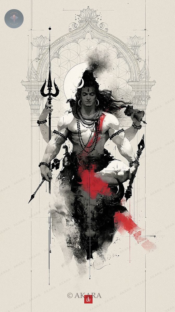 Shiva on Nandi