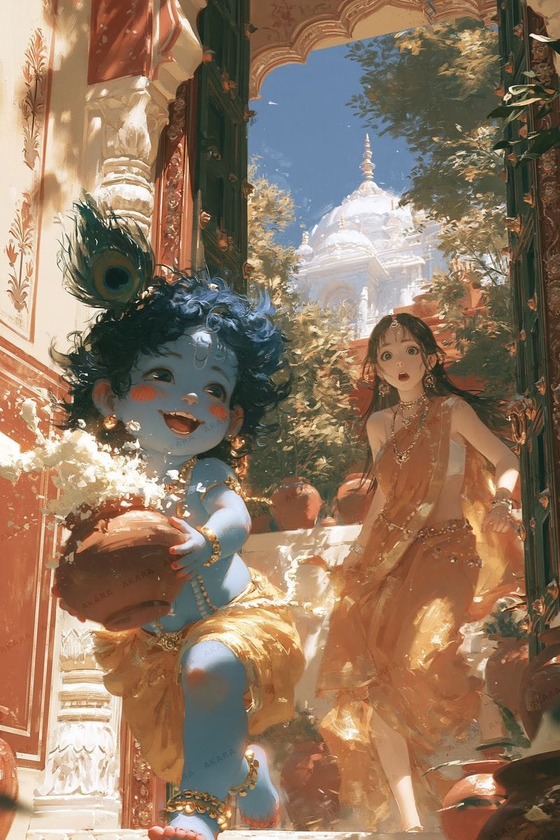 Makhan Chor Bal Krishna