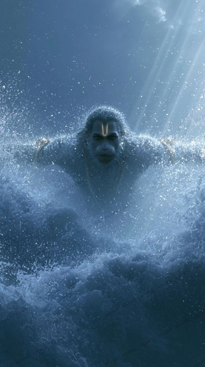 Hanuman's Leap to Lanka
