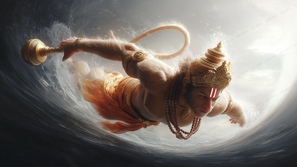 Hanuman's Ocean Leap