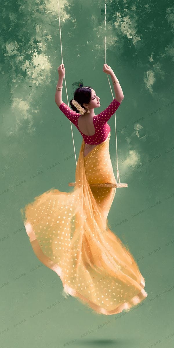 Radha on the Jhula