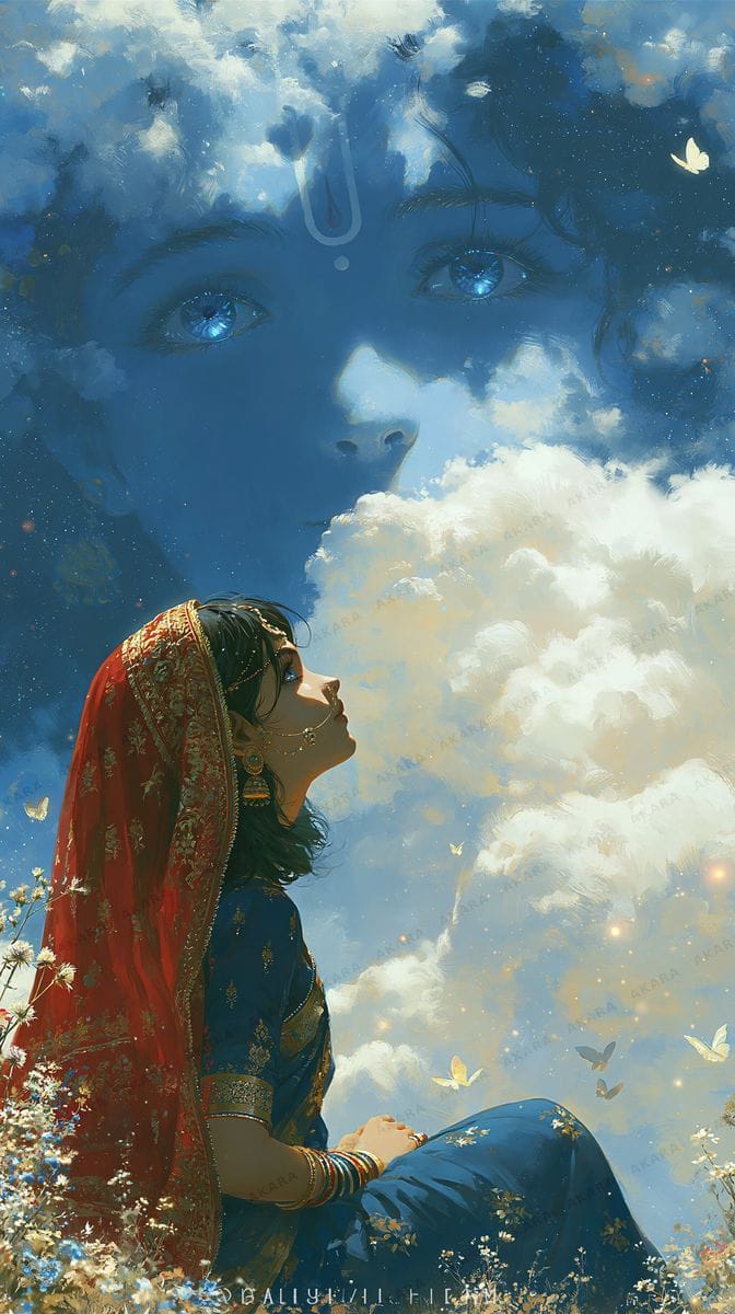 Radha's Vision of Krishna