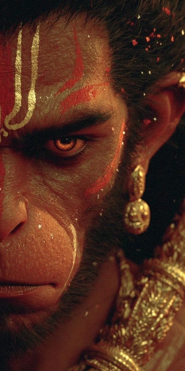 Bajrangbali's Cosmic Devotion